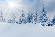 Sol y nieve